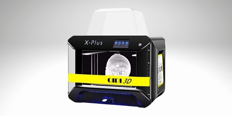 qidi tech x-plus, a great 3d printer with a direct drive extruder