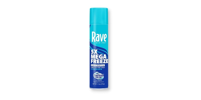 Rave 5X Freeze Hairspray front of product