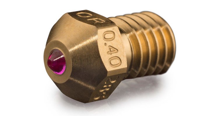 ruby tipped 3d printer nozzles