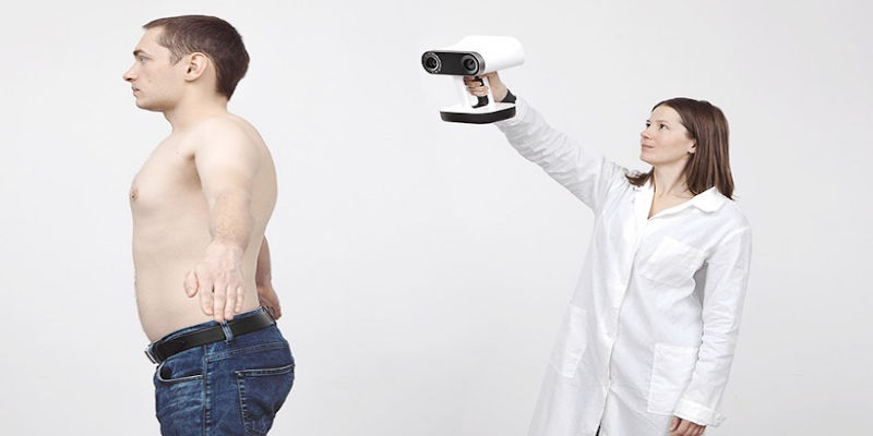 Handheld 3D Body Scanner for Science