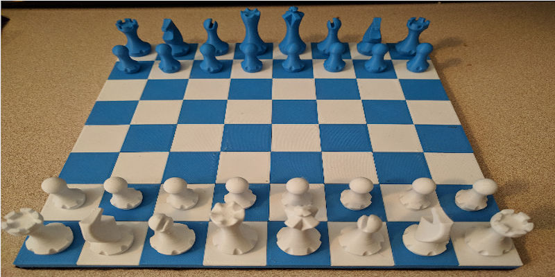 Roll-up chess set 2