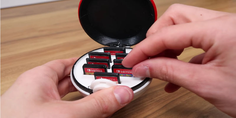 Pokéball Switch Cartridge Carry Case