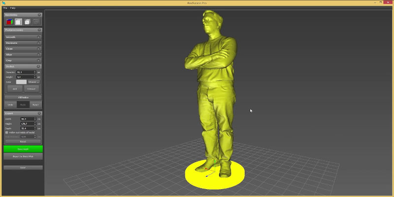 RecFusion Pro 3D Scanner