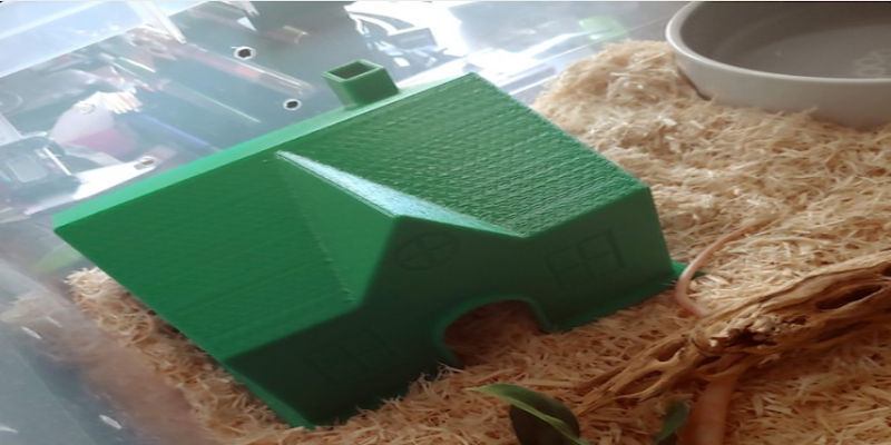3D Printed Reptile House
