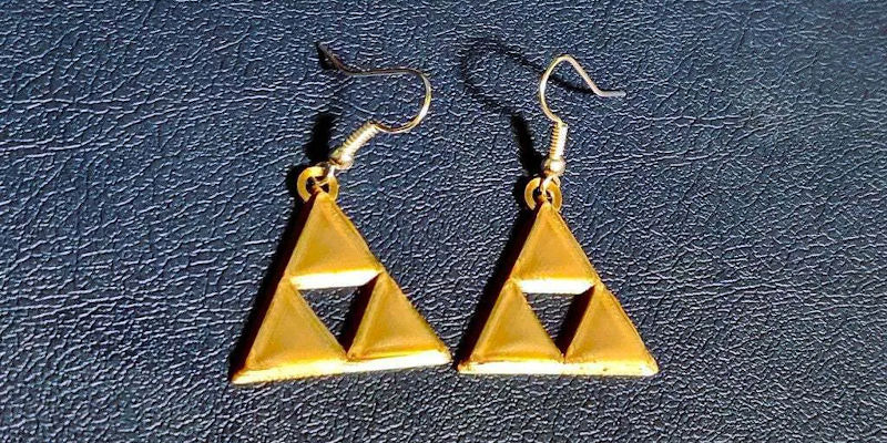 Triforce Earrings