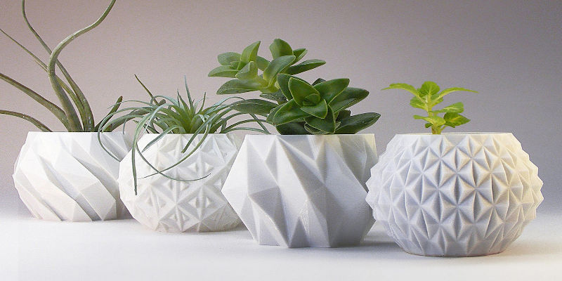PLA 3D Printed Planters