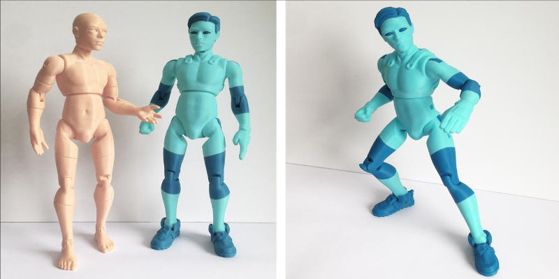 3D Printed Action Figure