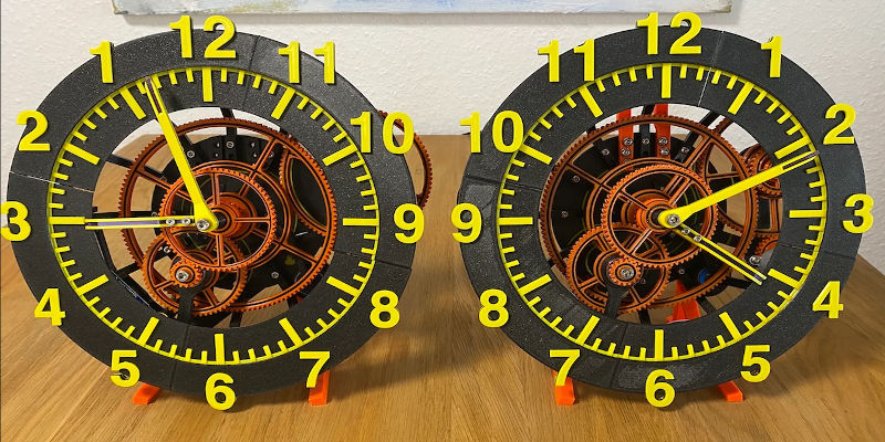 3D Printed Analogue Clock