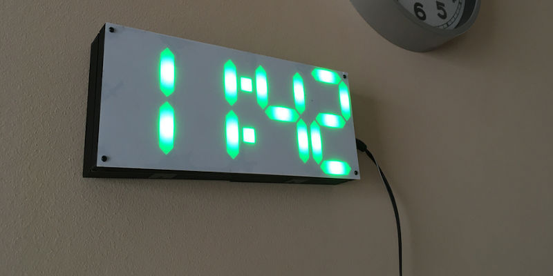 3D Printed Digital Clock