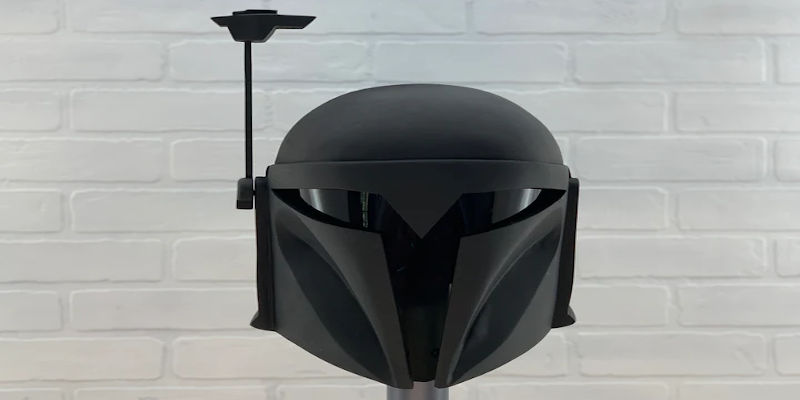 3D Printed Night Owl Mandalorian Helmet