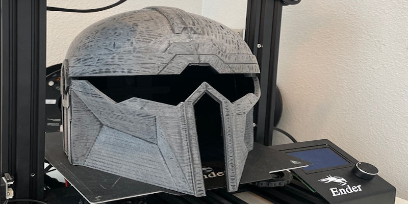 Fan-Made Mandalorian Helmet