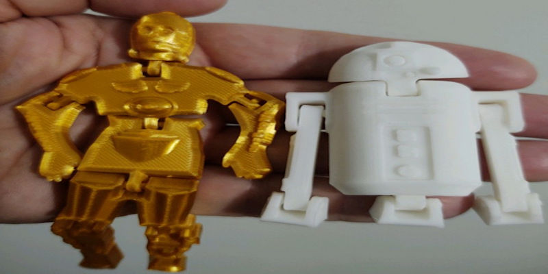 3D Printed Star Wars Toys Droids