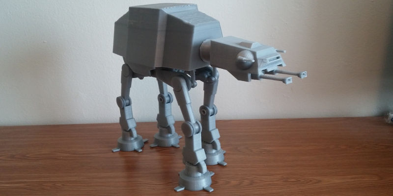 3D Printed Star Wars AT-AT