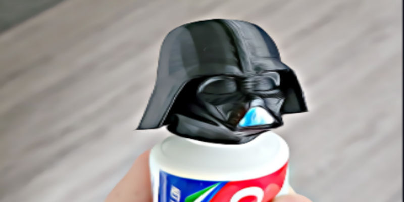 Darth Vader Toothpaste