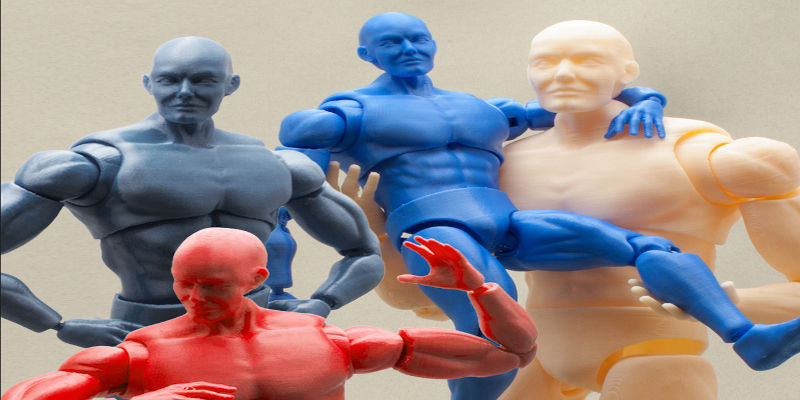 3D Printed Action Figures