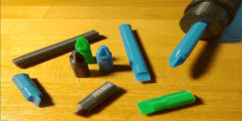 Useful 3D Printed Tools Screwdriver Bits