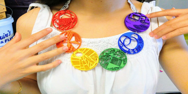 3D Printed Summer Necklace