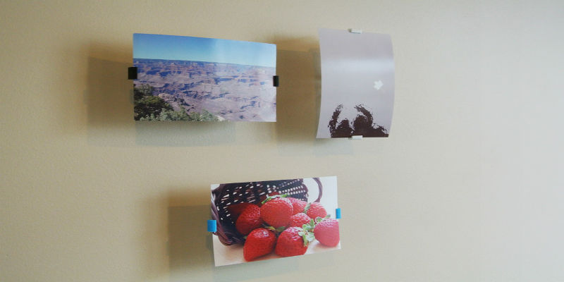 Minimalist 3D Printed Photo Frame Invisible