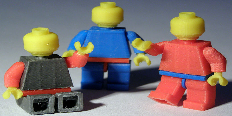 3D Printed Lego Minifigures