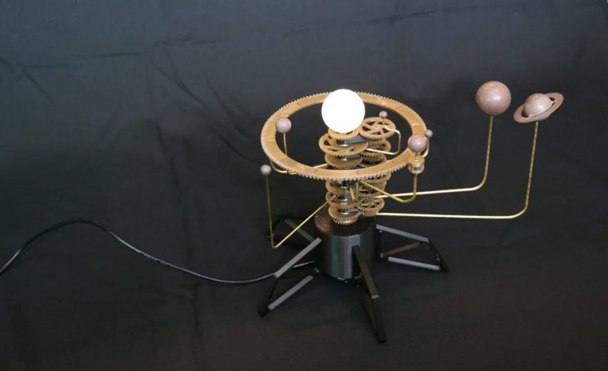 3D Printer orrery project for students