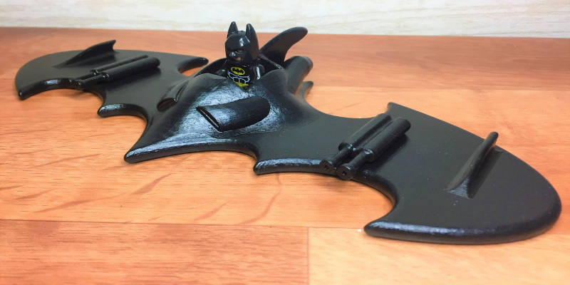 3D Printed Lego Batman Batwing