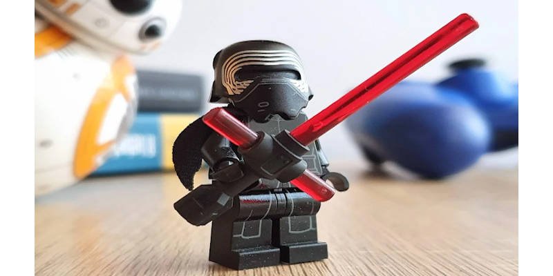 3D Printed Lego Star Wars Kylo Ren Lightsaber