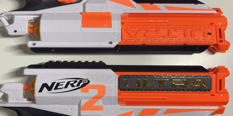 3D Printed Nerf Gun Rail Attachment