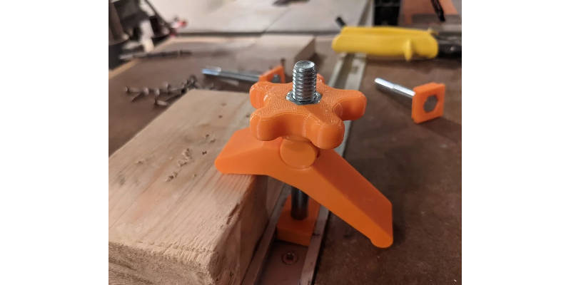 3D Printed Woodworking Vice Clamp