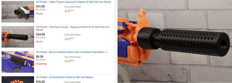 Nerf gun accessories