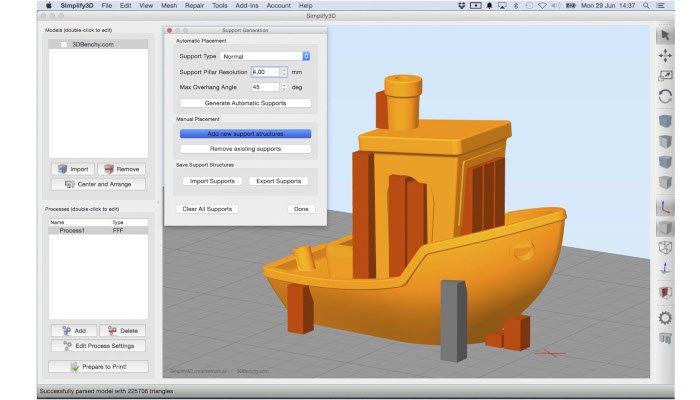 simplify3d 3d slicer printer software