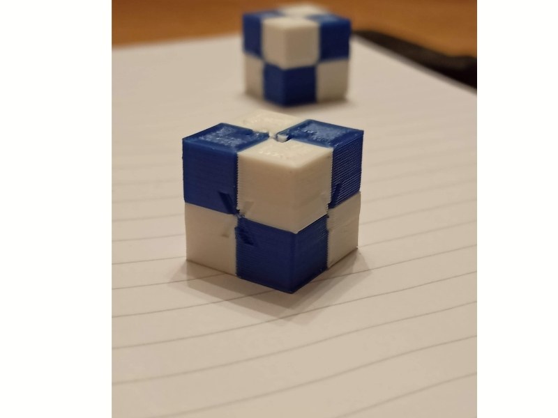 Sovol SV04 3D Print Multi-Colored Cube 2