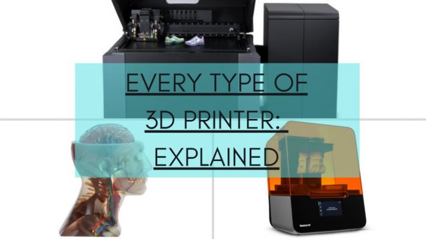 types of 3d printer guide