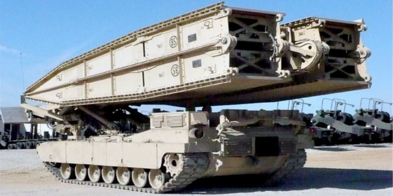 An M1074 Joint Assault Bridge.