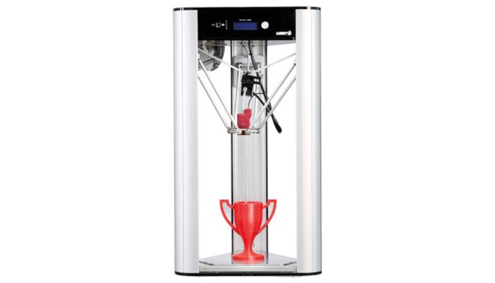 wasp delta 3d printer 2040 pro turbo with optional clay extruder