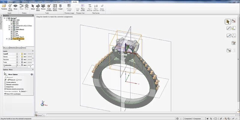 Firestorm CAD jewelry design software